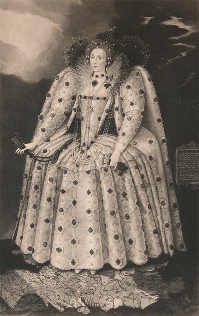 Königin Elisabeth, 1592, 1904 von Marcus Garret Gheeraerts the Younger