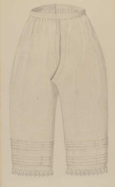 Frauenunterhose, ca. 1937 von Margaret Concha