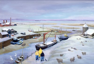 Gefrorener Bach von Margaret Loxton