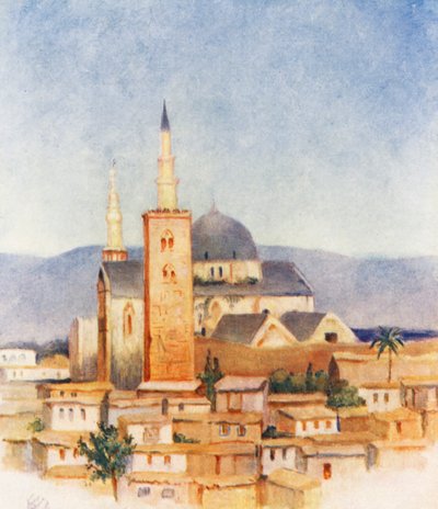 Große Moschee, Damaskus von Margaret Thomas