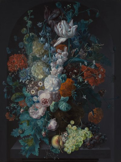 Eine Vase mit Blumen, 1716 von Margareta Haverman