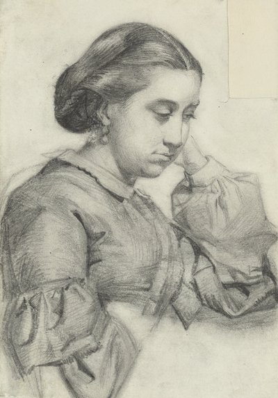 Büste einer jungen Dame von Marià Fortuny Marsal
