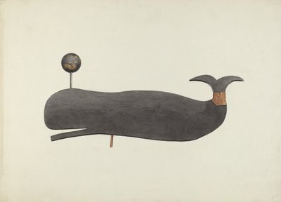 Wal-Wetterfahne, ca. 1938 von Marian Page