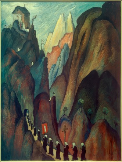 Der Kreuzweg II von Marianne von Werefkin