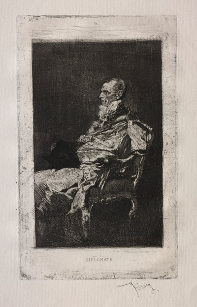 Diplomat von Mariano Fortuny y Marsal