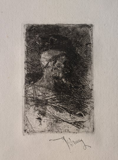 Maultiertreiber von Mariano Fortuny y Marsal