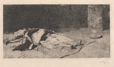 Toter Kabyle von Marià Fortuny