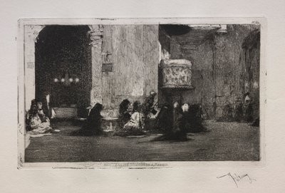 Eglise St. Joseph in Madrid von Mariano José María Bernardo Fortuny y Carbó