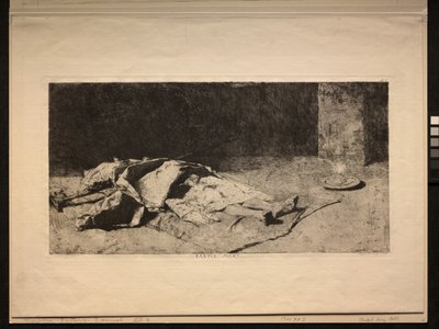 Toter Kabyle von Mariano José María Bernardo Fortuny y Carbó