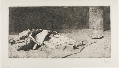 Toter Kabyle von Mariano Fortuny y Marsal