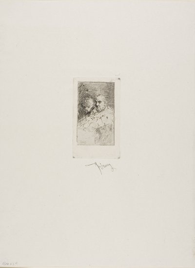 Zwei Kardinäle von Mariano Fortuny y Marsal
