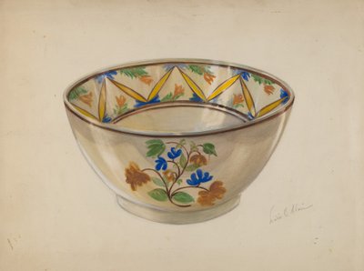 Schüssel, ca. 1936 von Marie Alain