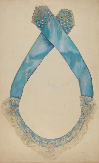 Kragen, ca. 1939. von Marie Alain