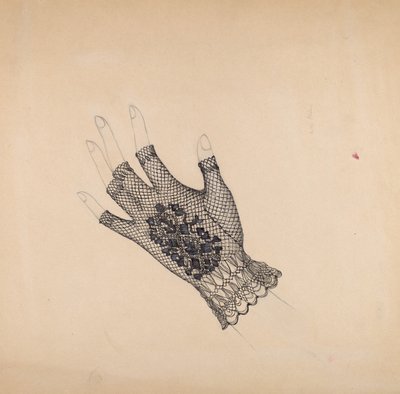 Handschuh, ca. 1938 von Marie Alain