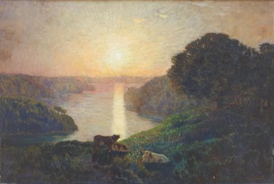 Der Fluss von Marie Auguste Emile Rene Menard