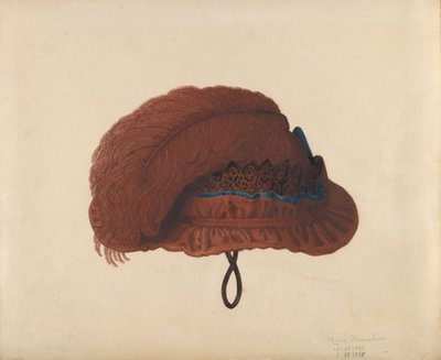 Hut, 1937 von Marie Famularo