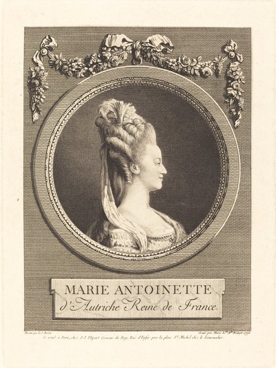 Marie-Antoinette von Marie Louise Adelaide Boizot after Louis Simon Boizot