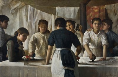 Wäscherinnen, 1882 von Marie Petiet