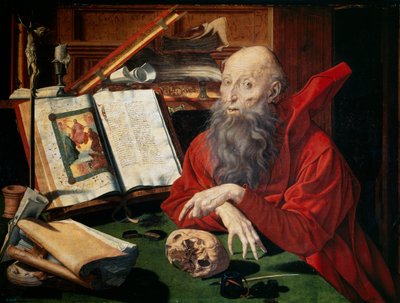 Heiliger Hieronymus, 1547 von Marinus van Roejmerswaelen