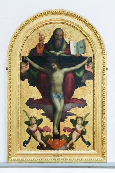 Die Heilige Dreifaltigkeit von Mariotto Albertinelli