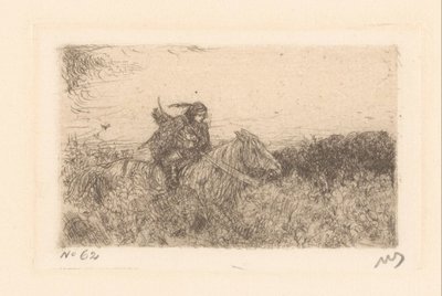Reiter von Marius Bauer (signed by artist)