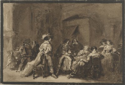 Historische Szene von Marius Bauer