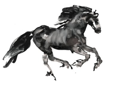 Galopp, 2015 von Mark Adlington
