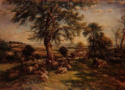 Hügel und Tal, um 1900 von Mark Fisher