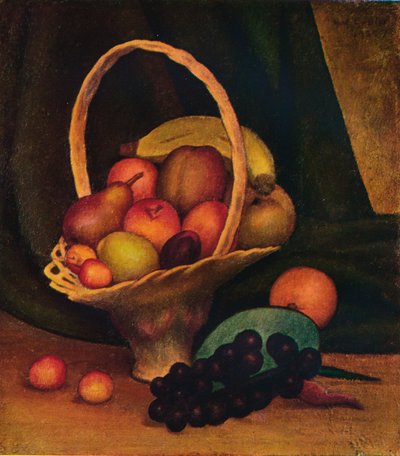 Korb mit Früchten von Mark Gertler