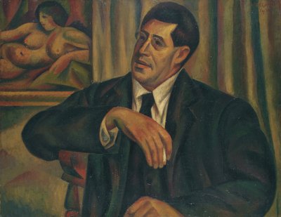 Porträt von Kotelianski von Mark Gertler
