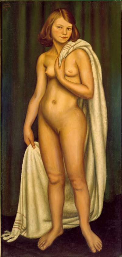 Junges Mädchen, Nr. 2, 1920-1929 von Mark Gertler