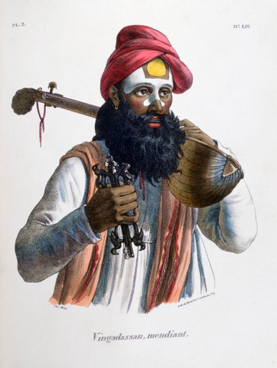 Bettler, 1828 von Marlet et Cie
