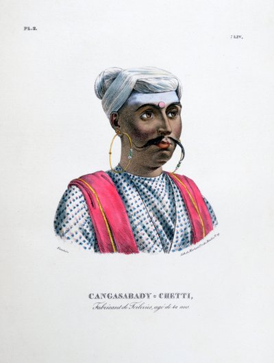 Tuchmacher, 42 Jahre alt, 1828 von Marlet et Cie