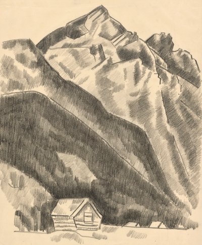 Berglandschaft (Garmisch-Partenkirchen) von Marsden Hartley