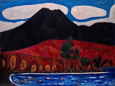 Mt. Katahdin (Maine), Herbst #2, 1939-40 von Marsden Hartley