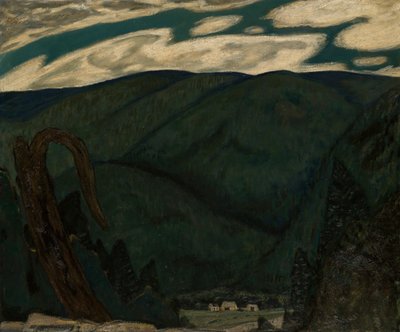 Der Dunkle Berg von Marsden Hartley