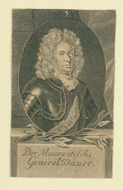 Christian Felix Bauer 1667-1717 von Martin Bernigeroth