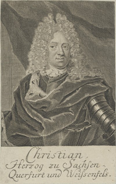 Christian von Sachsen-Weißenfels von Martin Bernigeroth