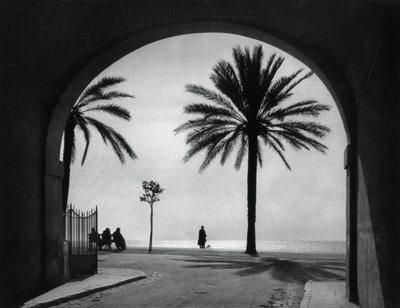 Quai des États-Unis, Nizza, Frankreich, 1937 von Martin Hurlimann