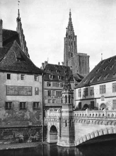 Straßburg, Elsass, Frankreich, 1937 von Martin Hurlimann