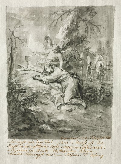 Christus am Ölberg von Martin Johann Schmidt