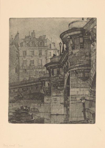 Pont Neuf in Paris von Martin Monnickendam