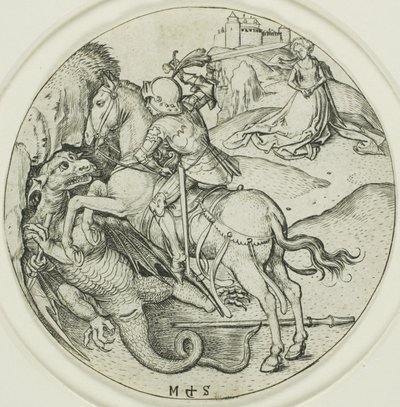 Sankt Georg von Martin Schongauer