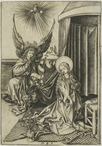 Die Verkündigung von Martin Schongauer
