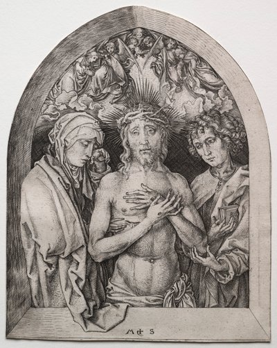 Der Mann der Schmerzen von Martin Schongauer