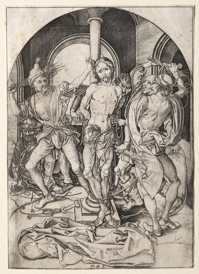 Die Passion Jesu Christi: Die Geißelung von Martin Schongauer