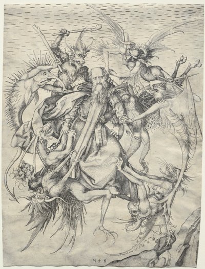 Die Versuchung des hl. Antonius von Martin Schongauer