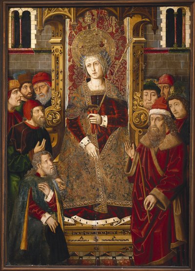 Heilige Helena von Martin & Ximenez Miguel (fl.1466 1505) Bernat