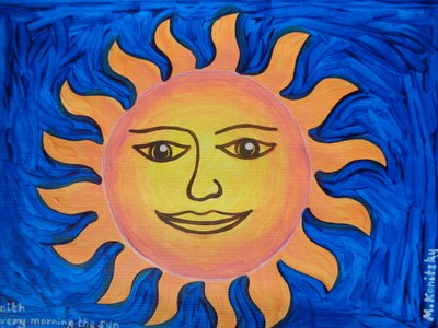 Glaube - Jeden Tag geht die Sonne auf von Martina Konitzky