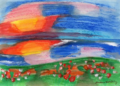 Sonnenaufgang an der Ostseeküste von Martina Konitzky